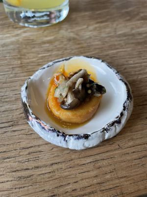 Palate cleanser #1  at Allora in Sacramento