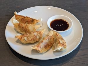 Gyoza vegan at Sõko in Davos