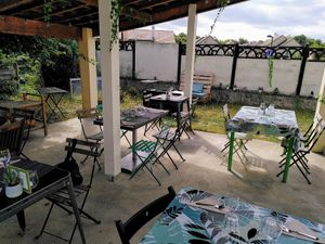 Terrace at Vert et Bon in Yerres