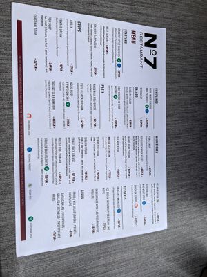 Now just one vegan option.  at N° 7 in Krakow