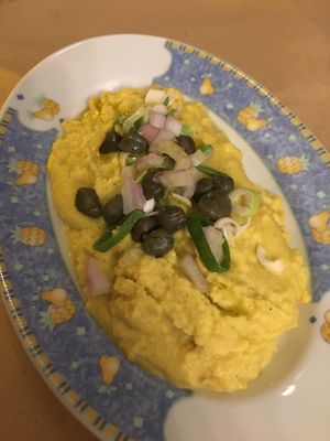 Fava beans  at Aster in Athens