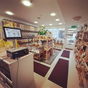 Inside the shop at EarthWay Refill in Midleton