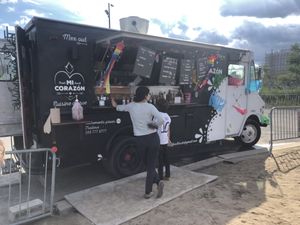Food truck at Mi Corazon Cuisine De Rue in Montreal