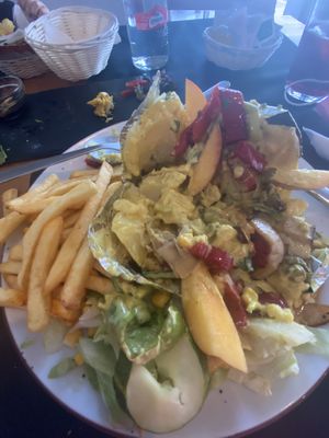 Delicious!!! Sorry I started it before taking a photo but tastes amazing! Staff lovely and I’m the beach will definitely be back xx at Foodline in Torrevieja