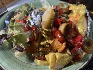 Baked potato  at Foodline in Torrevieja