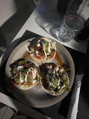 Vegan taco! Best taco I’ve ever tasted!!  at Foodline in Torrevieja