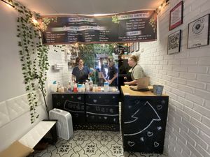 You can watch them make your ice cream! at Chill and Go in Hot Springs