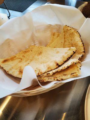 Side of pita at Quick Chick in Mechanicsburg