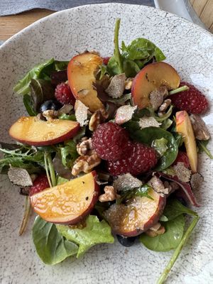 Salad  at Sportstübli at Sporthotel in Pontresina