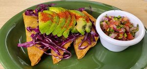 Pescadillas   at Buena Vida - Plant Based Bar in Queretaro