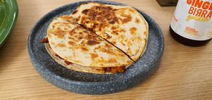 Gringa de pastor at Buena Vida - Plant Based Bar in Queretaro