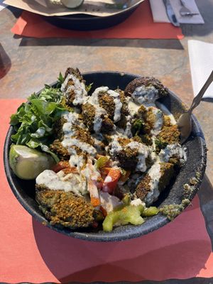 Mediterranean Green *Vegan bowl  at Bytes A Fusion Grill in Saginaw