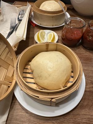 Vegan bánh bao  at VietMama in Warsaw