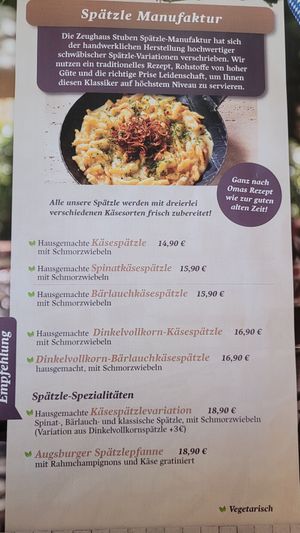  at Zeughaus Stuben in Augsburg