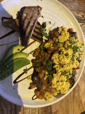 Vegan Brunchh  at Hoogah Cafe in Swansea