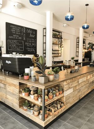 Karma interior at Kavárna & Bistro Karma in Breclav