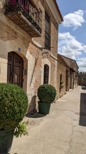 Vista desde la calle at La Real in Valladolid