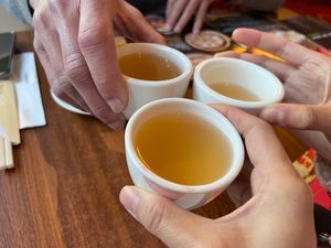 oolong tea #Veganuary at Full Moon City in The Hague