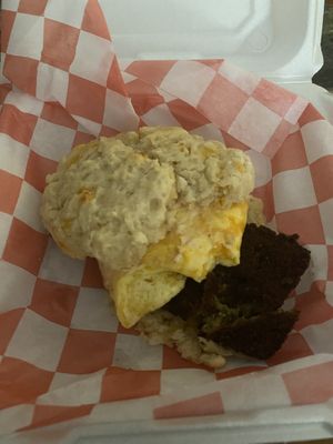 😋 yummy   at Blair Mountain Biscuit in Blackwood