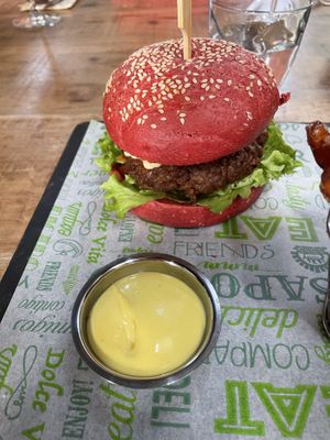 Loft burger  at Café Loft in The Hague