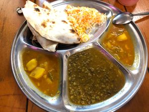 Thaali Meal $7.90  at OM Vegetarian - RGIT Building in Melbourne