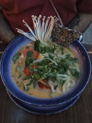 Curry Udon Soup  at Ban Vegan in Berlin