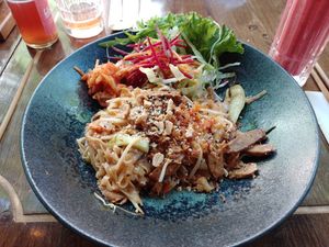 Asian goddess at Ban Vegan in Berlin