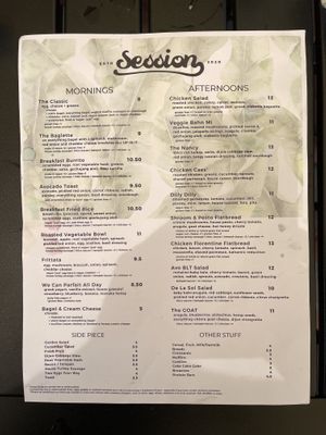 Almost everything can be made vegan. Just ask.  at Session in Virginia Beach