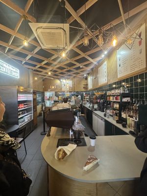   at Azmarino Coffee in South West London