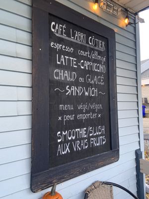   at Café l'Abri Côtier in Tadoussac