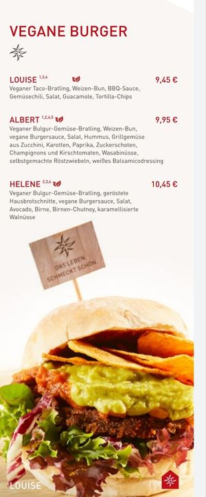 Vegane Burger at Sissi und Franz in Hamm