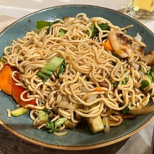 Yasai yakisoba  at UDON in Sevilla