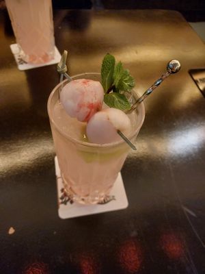 Litschi Lemonade at LÚA 9 in Marburg