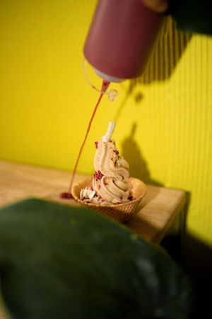 Uups I dropped the sauce at Keep Bañana in Munich