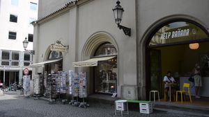 outside at Keep Bañana in Munich