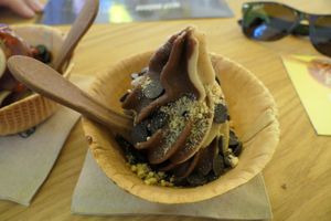 klassik Banana mit Schoko at Keep Bañana in Munich