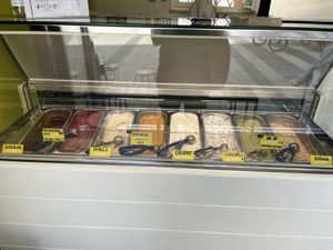 Ice cream selection  at Keep Bañana in Munich
