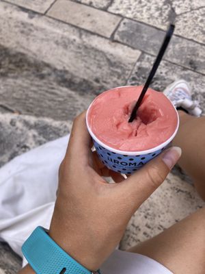 watermelon at Aroma Gelato Experience in Dubrovnik