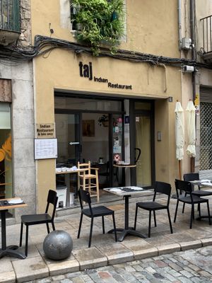 Exterior   at Taj Indian Restaurant in Girona