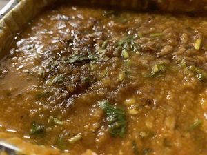 Tarka dal   at Taj Indian Restaurant in Girona