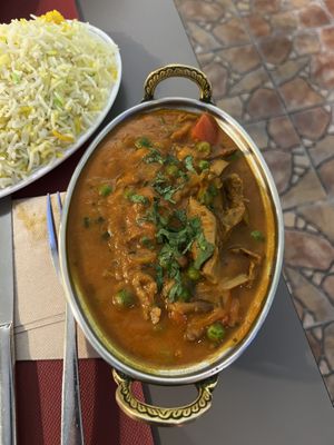   at Taj Indian Restaurant in Girona