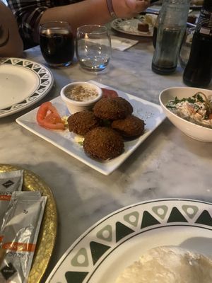 Falafel   at Mazah in Barcelona
