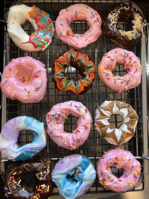 Vegan Donuts 🍩 🌱  at Roots & Leaves in Buxton