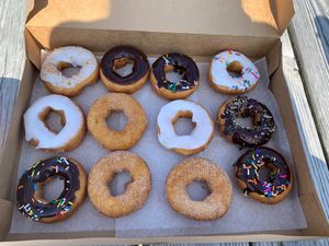 Awesome donuts! at Roots & Leaves in Buxton