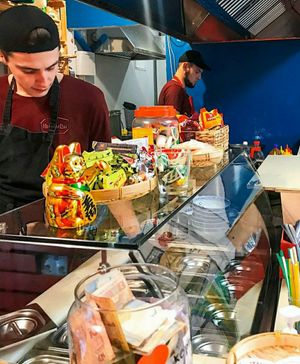 Interior at Ho Chu Bo in Vinnytsia