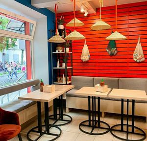 Interior at Ho Chu Bo in Vinnytsia