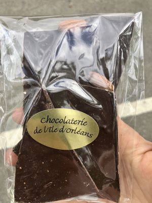 Dark chocolate   at Chocolaterie de l'Ile d'Orleans in Sainte-petronille