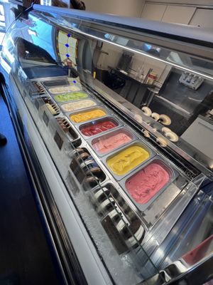 Sorbet😄  at Chocolaterie de l'Ile d'Orleans in Sainte-petronille