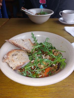 Loved the vegan food here 😋  very fresh would definitely go again 😊 at The Cafe on the Square in Sandbach