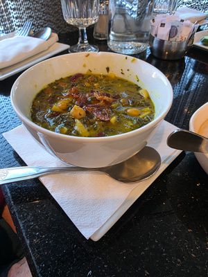 Ashe Reshteh soup at Amoo's in Mclean